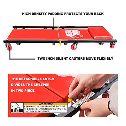 36" 2 Piece Padded Rolling Garage