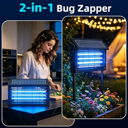 Solar Bug Zapper Outdoor 22 in