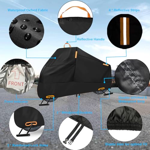 Motorcycle Cover for Harley Sportster 1200 883 Street Fat Boy 114