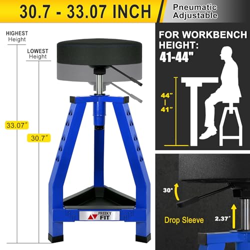 Adjustable Tall Shop Stool