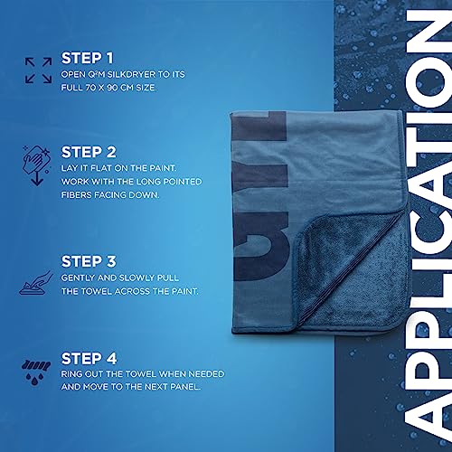 Silk Dryer Ultra Soft Microfiber Car Drying Towel