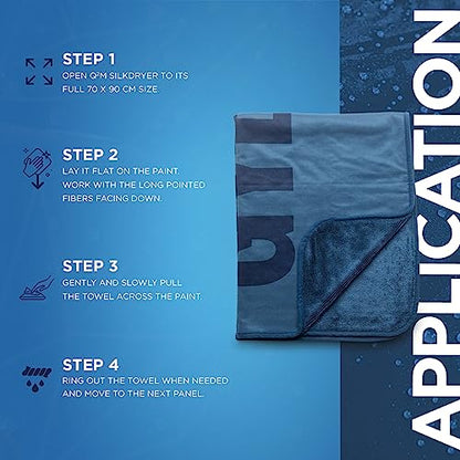 Silk Dryer Ultra Soft Microfiber Car Drying Towel