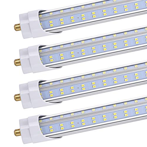 Pack of 10 8 Foot LED Bulbs (10 Count)