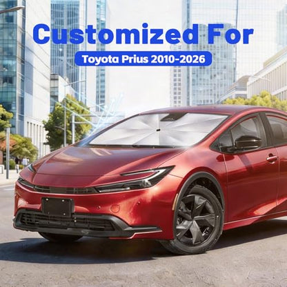 Car Windshield Sun Shade Umbrella for Toyota Prius 2010