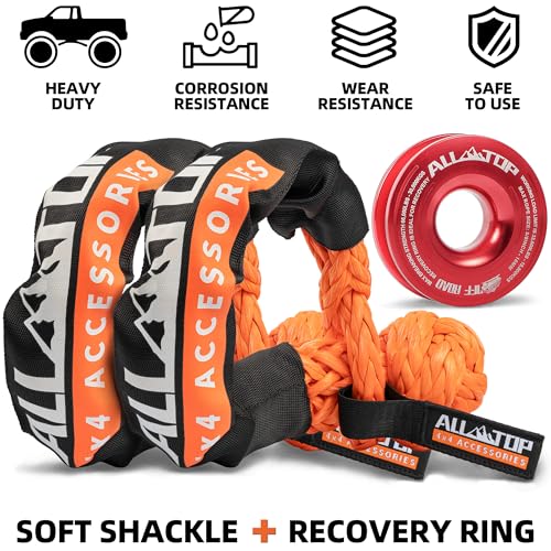 Synthetic Soft Shackle & Recovery Ring Kit