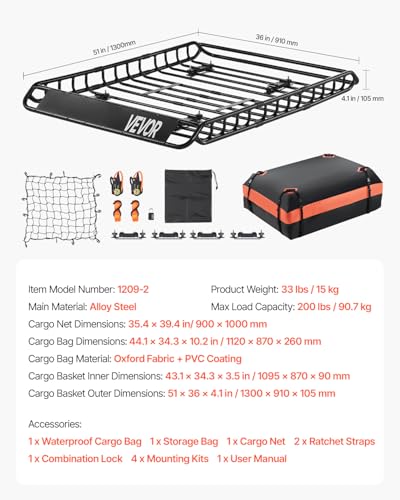 Roof Rack Basket