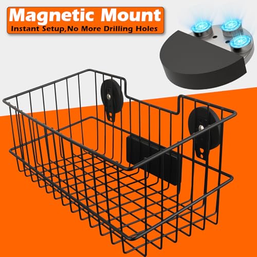 Heavy Duty Magnetic Basket (2 Count)