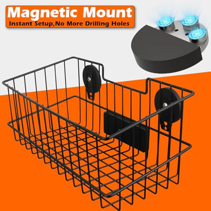Heavy Duty Magnetic Basket (2 Count)