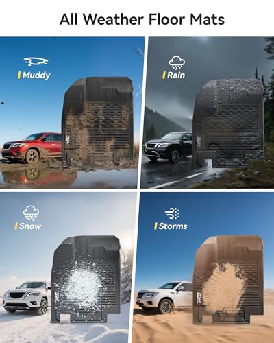Floor Mats for Nissan Pathfinder 7seats 2022