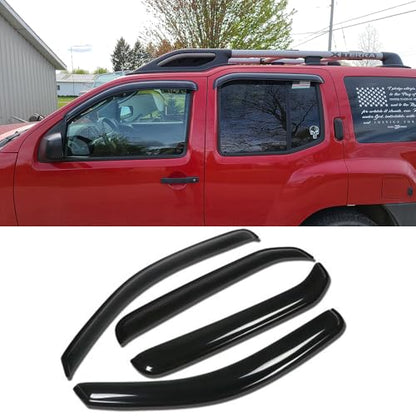 Window Visors UV Protection Rain Guards for 2005 (4 Count)