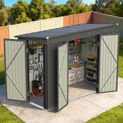 8x4 FT Outdoor Storage Shed