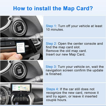 Upgraded KMV6 66 EZ1B Navigation SD Card Map USA