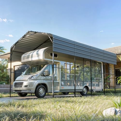 14x25x13 FT RV Metal Carport