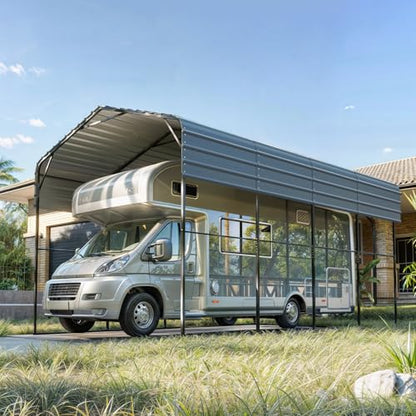 14x25x13 FT RV Metal Carport