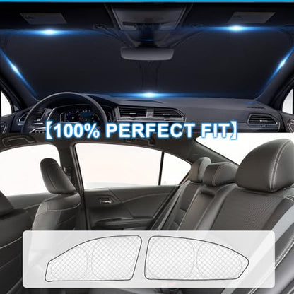 6pcs Thicken Sun Shades for Honda Accord 2013