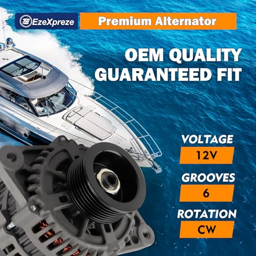Ezexpreze 8460 New Alternator for Mercruiser Model 350 Mag MPI