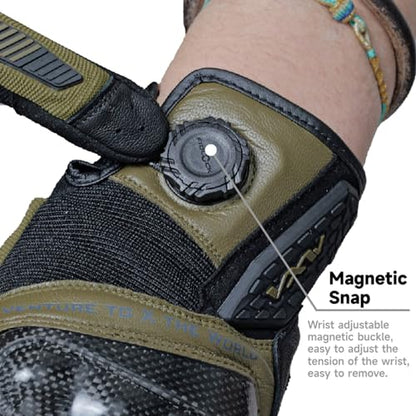 High Protection Motorcycle Gloves for Men