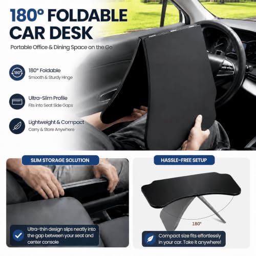 Car Desk Tray Table for Passenger Seat