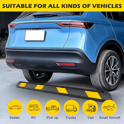72" Rubber Parking Curb Stop