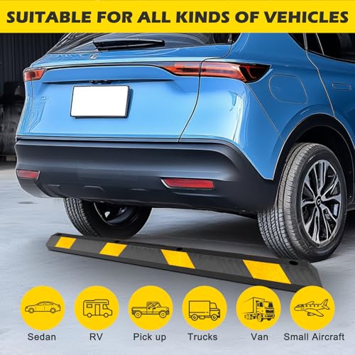 72" Rubber Parking Curb Stop