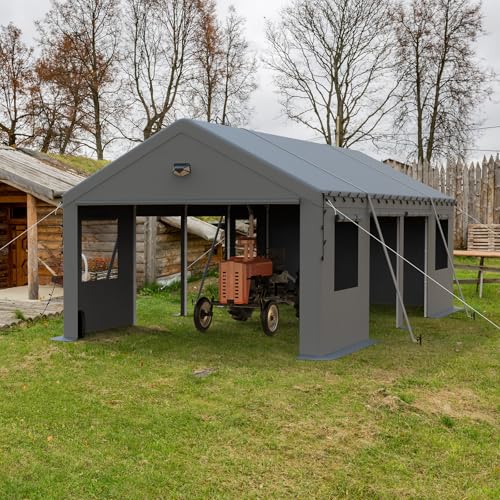 13x25 Heavy Duty Carport Canopy