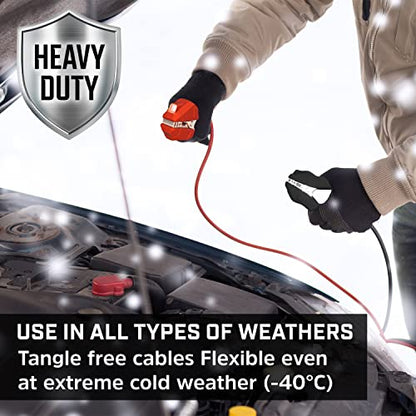 Jumper Cables for Car Battery with Built