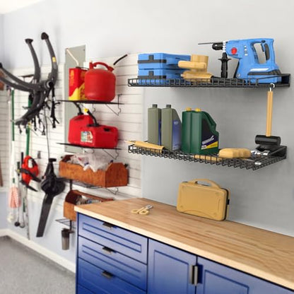 2 Pack Garage Wall Shelf (2 Count)