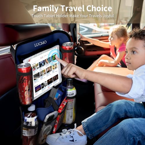 Car Backseat Organizer with Touch Screen Tablet Holder (22.9281 Ounce)