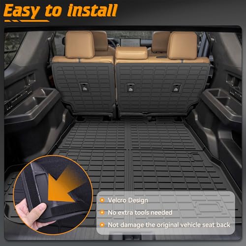 6PCS Floor Mats Fit for Toyota 4Runner 2025 2026 5 Seats