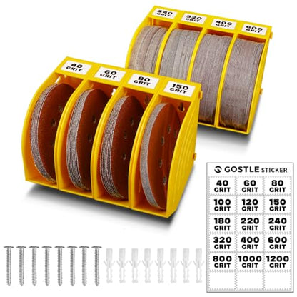 5 Inch Professional Sanding Discs Storage Bins