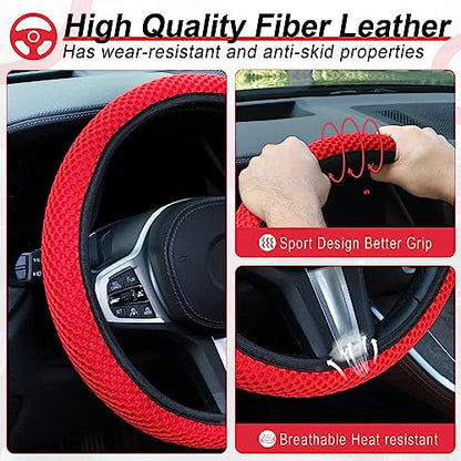 Elastic Stretch Steering Wheel Cover
