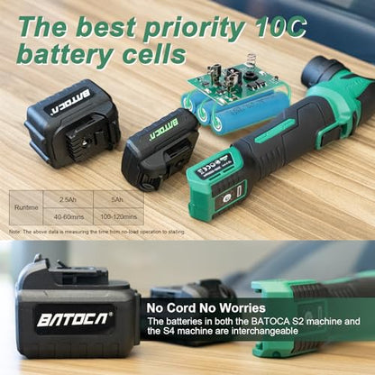 S4 Brushless RO&DA Car Buffer Polisher Headlight Restoration Pro Kit