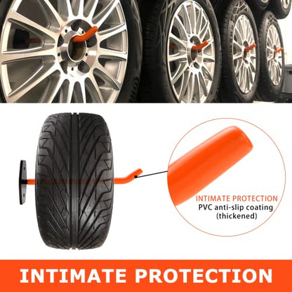 8 Pack 10 Inch Tire Wall Mount (8 Count)
