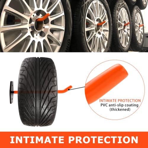 4 Pack 10 Inch Tire Wall Mount (4 Count)