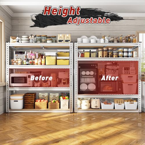 40"W Storage Shelves