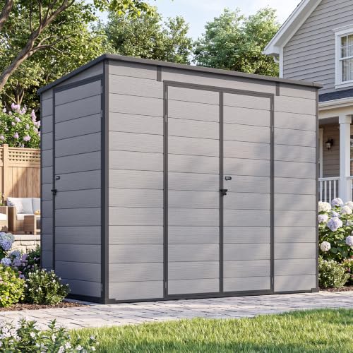 4'x8' Resin Outdoor Storage Shed