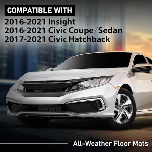 Floor Mats Fit Honda Civic Sedan 2016