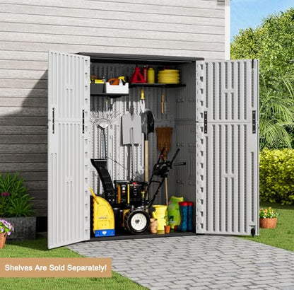 Outdoor Vertical Storage Shed