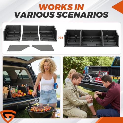 52" Truck Bed Cargo Box Organizer Slider Storage Loader System