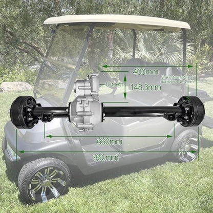 1027717 01 Rear Axle Fits for Club Car DS 1998