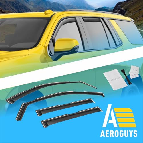 Extra Durable Window Deflectors In (4 Count)