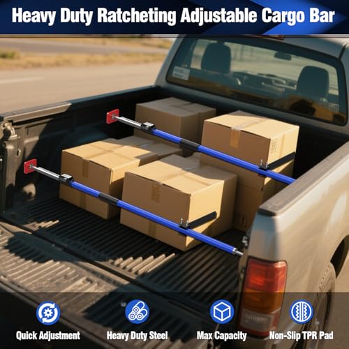 Truck Bed Cargo Bar (3 Count)