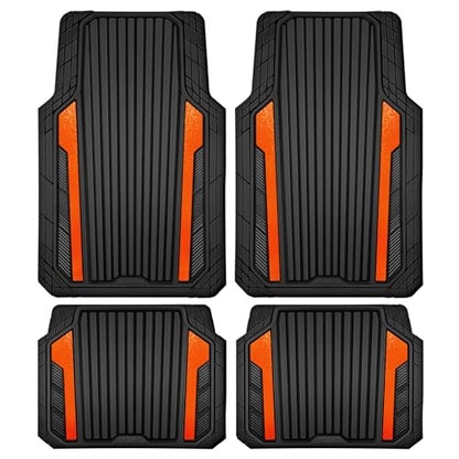 Heavy Duty Rubber Car Mats Metallic