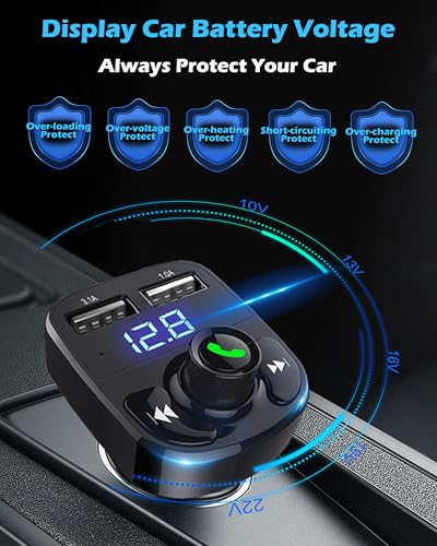 Bluetooth Car Adapter 5.3