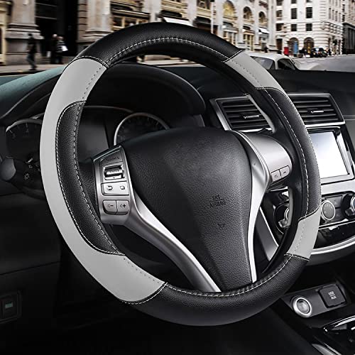 Leather Car Steering Wheel Cover