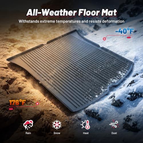 Floor Mats for Tesla Model Y 5 Seat 2021