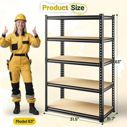 Multi use Metal Shelving Detachable Interlocking for Homeowners