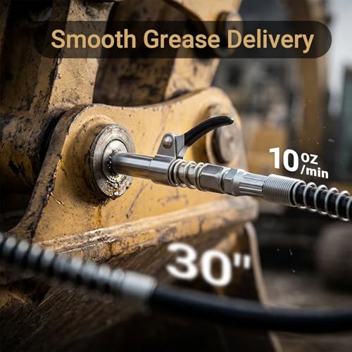 Cordless Grease Gun Compatible with DeWalt 20V Battery