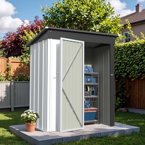 Outdoor Storage Shed 5 x 3 ft. Utility Tool Shed