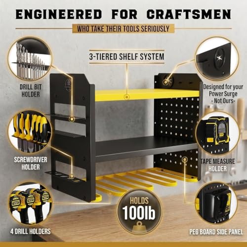 Power Tool Organizer Wall Mount